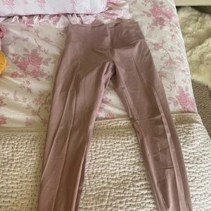 lululemon light pink leggings